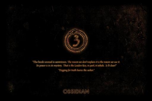 Новости - Обновление сайта Obsidian анонс новой игры через 3 дня